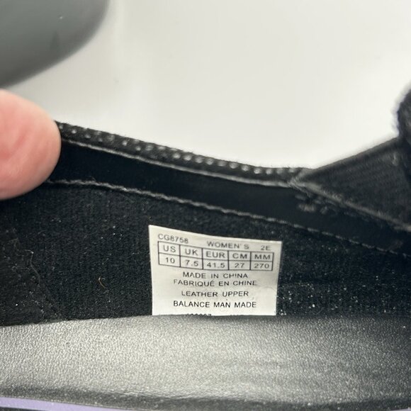 Aravon Black Bootie Lexee Twin Gore Block Heels SlipOn CG8758 Women's Size 10 2E - Picture 7 of 10